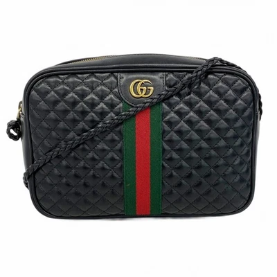 Auth [5me5598] GUCCI Shoulder Bag GG Marmont Sherry Line Quilting 541051 Lea... - Image 1 of 4