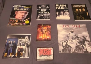 The Musical Band Rush Miscellaneous Music Memorabilia Lot - Picture 1 of 9