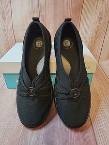 Bzees Nische Slipper Komfort Turnschuhe Schuhe schwarz Größe 9,5 M - Bild 1 von 8