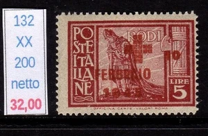 Aegean General Emissions Pro Injured Lire 5 New Rubber Intact - Picture 1 of 1