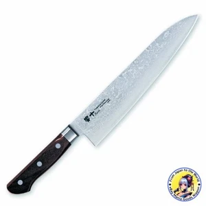 Cuchillo de acero Damasco Kataoka Mfg sound ten TAMAHAGANE 63 capas Gyuto 240 mm - Imagen 1 de 3