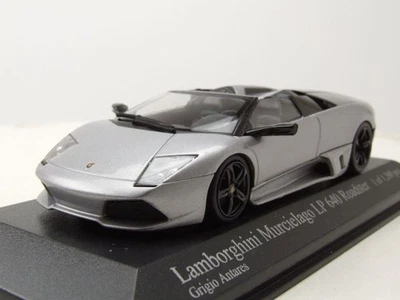 Lamborghini Murcielago LP640 Roadster 2007 Gris Metálico a Escala 1:43 Minicha - Imagen 1 de 4