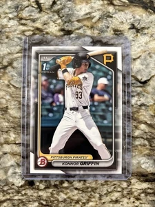 Tarjeta de prospecto de papel piratas 2024 Bowman Draft Konnor Griffin #BD-22 - Imagen 1 de 2