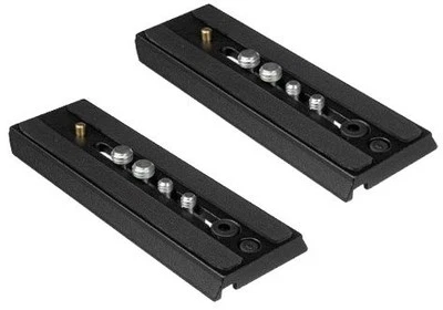 Set of 2 Replacement Quick Release Plate for The Manfrotto MVH502AH, 504HD, - Image 1 of 3