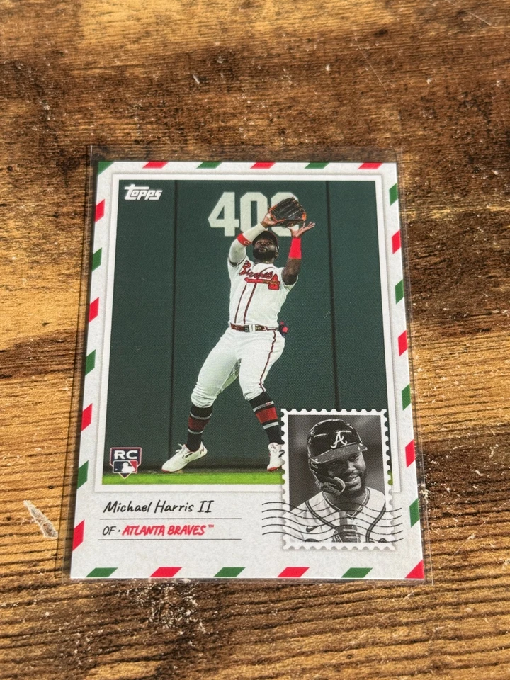 2023 Topps MLB Holiday Countdown MICHAEL HARRIS II Braves RC Advent #18 - Image 1 of 1