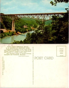 Postkarte von Clays Ferry Memorial Bridge über Kentucky River - Bild 1 von 1