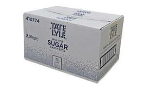 Tate & Lyle White Sugar Sachets - 1000 Individual Sachets - 1 Case - Picture 1 of 3