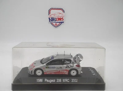 1/43 Winner Rallye Finlande 2002 Peugeot 206 WRC #2 Grönholm-Rautiainen SOLIDO - Photo 1/4