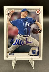 2020 Bowman 1st Draft Will Klein On Card Auto #BD-157 - World Series Hero! - Bild 1 von 2