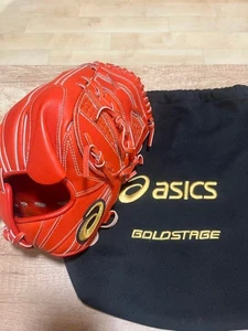 Shohei Ohtani Asics Goldstage 2018 rot Krug Handschuh mit Tasche Gummi Japan kostenloser Versand - Bild 1 von 6