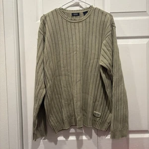 Vintage hellbrauner IZOD 100 % Baumwolle Pullover - Größe L - Bild 1 von 5