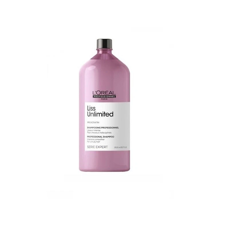 Loreal Serie Expert Liss Unlimited Shampoo 1500 ml Anti-Frizz-Effekt Keratin - Bild 1 von 1