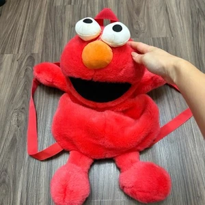 Sesame Street Elmo Kids Backpack Plush red - Picture 1 of 9