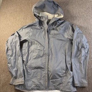 Patagonia Women’s Full Zip Rain Parka Gray Small - Picture 1 of 12