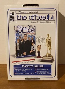 THE OFFICE WELCOME ABOARD SEASON 3 DVD SET COMPLETE W/ DWIGHT BOBBLEHEAD - Bild 1 von 8