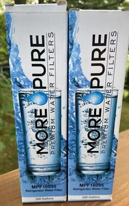 More Pure Premium Refrigerator Water filter MPF16095 Set of 2 NEW BJ - Picture 1 of 4