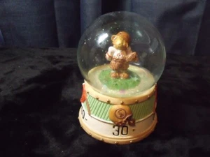 Enesco Cherished Teddies Butch Football theam Waterball Globe with Music NA - Picture 1 of 11