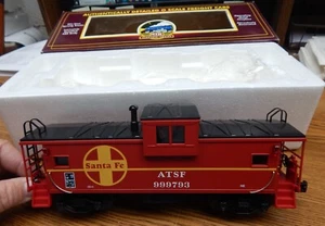 MTH 20-9105L SANTA FE EXTENDED VISION CABOOSE CAR NIB O GAUGE LQQK - Picture 1 of 4