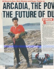 (SHBK19)P54 SIMON LE BON, NICK RHODES & ROGER TAYLOR ON ARCADIA ARTICLE