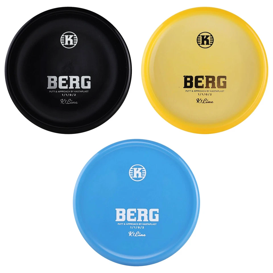 Kastaplast Disc Golf K1 Berg Putter 1/1/0/2 - Choose Exact Disc - Image 1 of 1