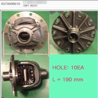 Diferencial eje trasero REXTON, ACTYON, KYRON 662LA D20 E32 #4373008610 Express Foto 1 de 2