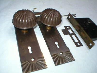 Antique Victorian Era Door Hardware - Image 1 of 4