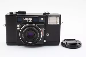 KONICA C35 AF 35 mm pellicola punta e scatta fotocamera messa a fuoco automatica 38 mm f2.8 Giappone 2227737 - Foto 1 di 12