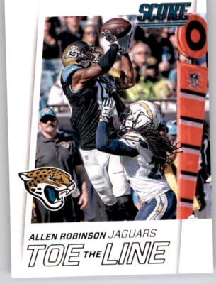 2016 Score Toe The Line Allen Robinson Insert NFL PWE Jaguars #11 - Image 1 of 2