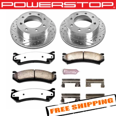 Power Stop 1-Click Extreme Z36 Brake Kit for 01-10 Chevy Silverado 2500 HD - Изображение 1 из 2