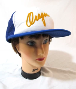 Gorra de camionero vintage "Oregón" Snapback gorra Hanes sombreros - Imagen 1 de 9