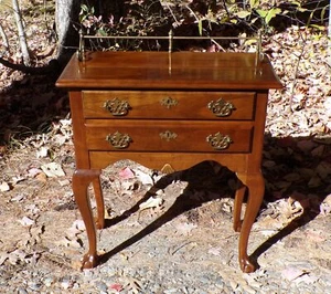 Tocador lencería estilo Chippendale Cherry Valley vintage consola de pecho - Imagen 1 de 12
