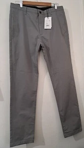 brand New $225 Theory ZAINE mens 34 /32 SLIM STRAIGHT pants Gray - Picture 1 of 8