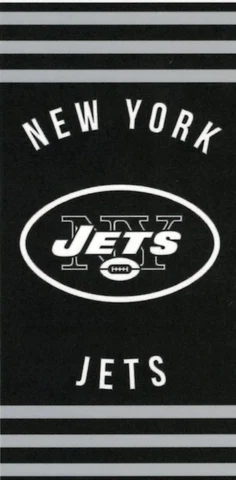 NFL New York Jets Beach Towel Stripes Cotton Large 30" x 60" Cover