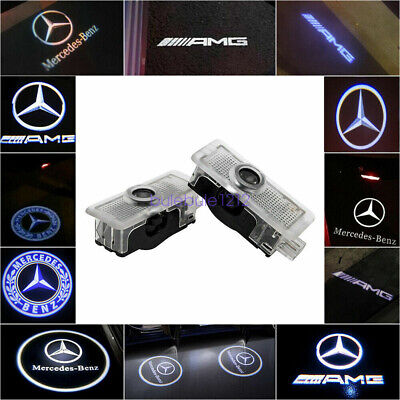 2Pcs LED Light Door Projector Logo Kit For Mercedes-Benz CLS CLA C207 A207 C205 • 13.69€