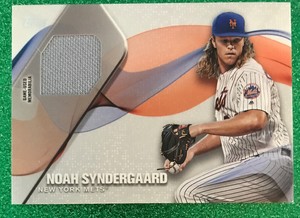 2017 Topps Major League Material Relics Jersey Noah Syndergaard Mets #MLM-NS