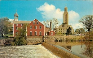 Postal Slater Mill Ayuntamiento Pawtucket Rhode Island RI - Imagen 1 de 2