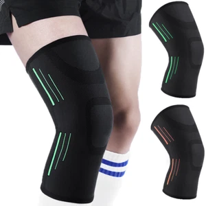 Knee Brace Sleeve Joint Pain Arthritis Relief Compression Support for Sports Gym - Picture 1 of 14
