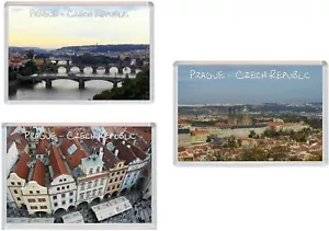 Various - Prague - Czech Republic - 96 x 67mm Jumbo Fridge Magnet Gift Souvenir - Picture 1 of 7
