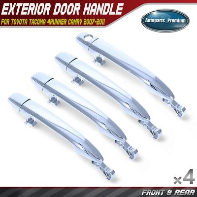 Maçaneta externa de metal versão Pro 4 peças para Toyota Camry dianteira e traseira - Imagem 1 de 4