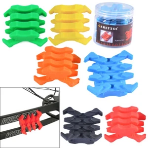 2pcs Compound Bow Limbs Stabilizer Shock Absorber Silencer Dampener Archery Hunt - Picture 1 of 17