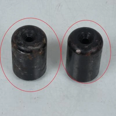 Paire embout guidon pour scooter Suzuki 125 Burgman 2007 à 2013 L46mm Ø32mm 200G - Photo 1/3