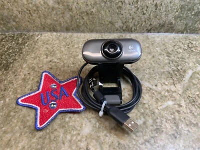 Logitech C210 V-U0019 Webcam Microphone 1.3MP 640x480 Video Capture Camera USB 2 - Image 1 of 2