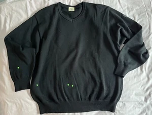 MÄRZ München Herren-Strick-Pullover, schwarz, Gr. 52, V-Neck - Bild 1 von 5