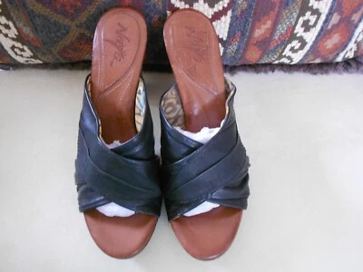 Naya Women Shoes Heels letter Brown Size US 9 M NEW without box - Image 1 of 4