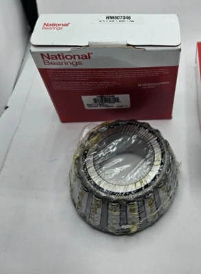 Cono de cojinete cónico trasero National HM807046 2011-2018 RAM 2500 3500 Foto 1 de 4