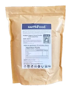 1.5 Lbs Organic Cocoa Powder, from Costa Rica.   (750 g) by EarthFood - Picture 1 of 6