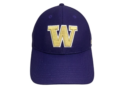 WASHINGTON HUSKIES UW Fútbol Púrpura GORRA DE BÉISBOL UNIVERSITARIA Gorra de Fan Ajuste Flexible S/M Foto 1 de 4
