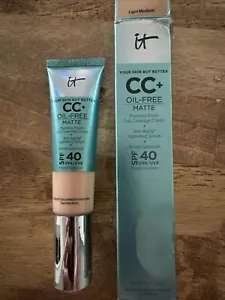IT Cosmetics Your Skin but Better CC Oil-Free Matte Cream with SPF 40, Light... - Picture 1 of 3