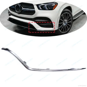 LH Front Bumper Molding Cover Trim For 2020-2022 Mercedes Benz W167 GLE 350 450 - Picture 1 of 6