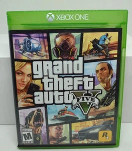 Grand Theft Auto V (Xbox One, 2014) komplett mit Handbuch & Poster KOSTENLOSER VERSAND - Bild 1 von 10